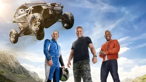 BBC Top Gear: Chris Harris, Matt LeBlanc and Rory Reid