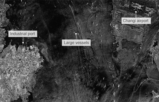 ICEYE Singapore Strait