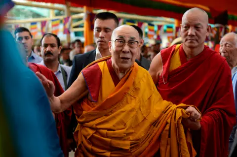 Getty Images The Dalai Lama in 2019