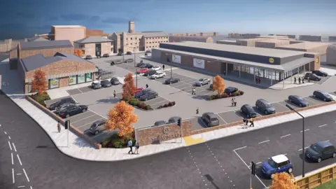 Vector Design Concepts Image of planned development