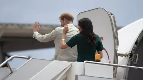 Getty Images Harry and Meghan