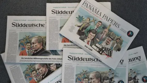Getty Images The German Sueddeutsche Zeitung revealed the Panama Papers leak on 4 April 2016