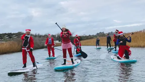 Bay Paddle Boarding Santa SUP