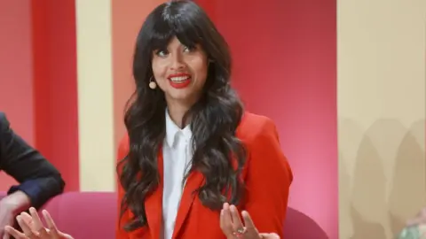 Getty Images Jameela Jamil has been a vocal advocate for body positivity