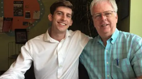 GoFundMe Cadigan (left) had recently moved to New York for a job