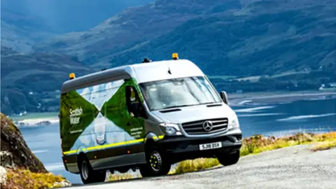 Scottish Water Scottish Water van