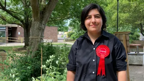 Hannah Olsson/BBC Zarina Anwar, for Labour