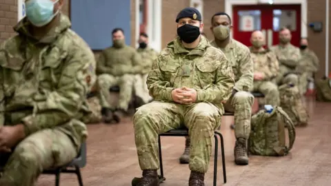 Getty Images Military personnel training