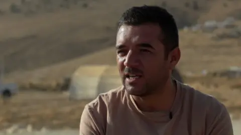 Hade Shingaly, a Yazidi man