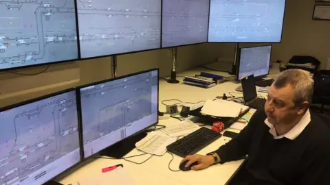 Nexus New Metro control room