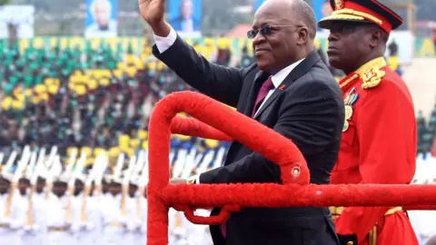 Getty Images Tanzanian President John Magufuli