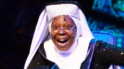 Whoopi Goldberg in Sister Act the musical