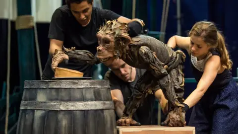 The Other Richard Monkey puppet