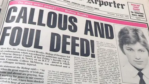 Newry Reporter Newspaper cutting