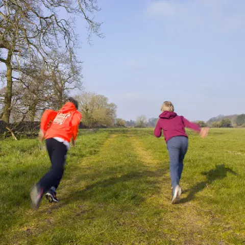 Claire Spreadbury Children running