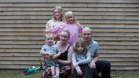 Dravet Syndrome UK Paige Slocombe with her family