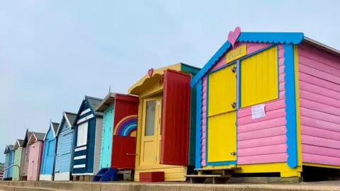 beach huts