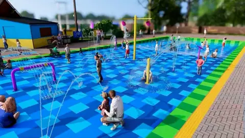 Splash park image