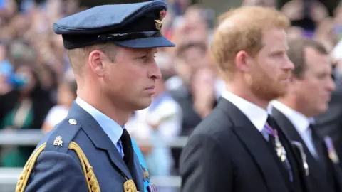 Getty Images Prince William and Prince Harry