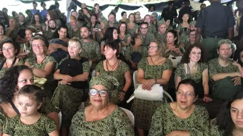 Adedayo Okedare/BBC Foreign devotees