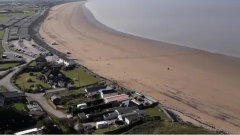 Google Brean Down beach