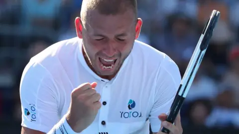 Britain's Dan Evans