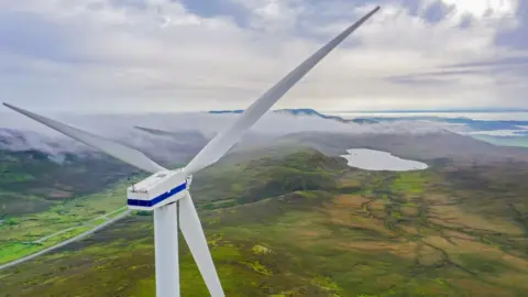 Getty Images Onshore wind farm