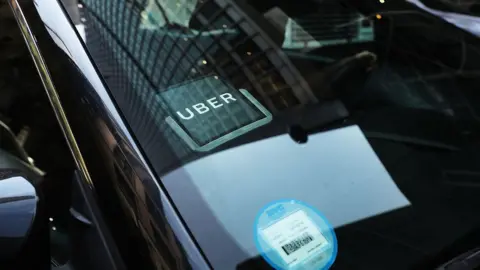 Getty Images Uber car in New York