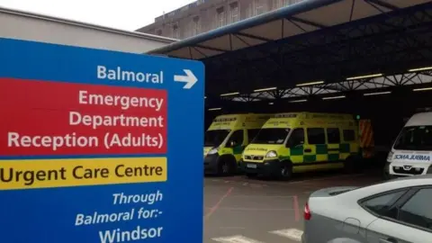 BBC Accident and Emergency at the LRI