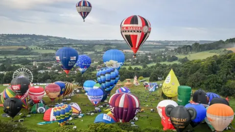 PA Media Bristol Balloon Fiesta