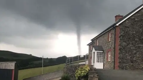 Della Morgan Brecon tornado