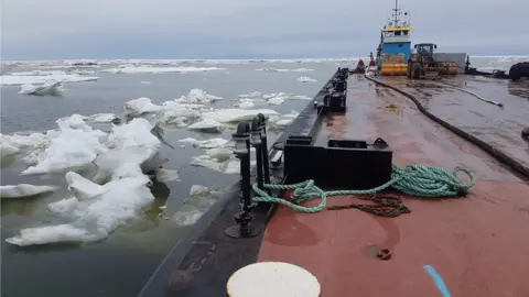 Fathom Marine A Fathom Marine vessel operation in the Arctic