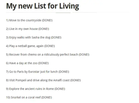 first 10 on the list for living