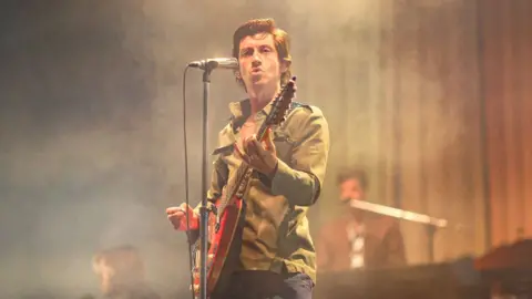 Getty Images Alex Turner from The Arctic Monkeys