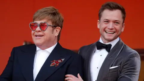 Reuters Sir Elton John is nominated, but Taron Egerton is not