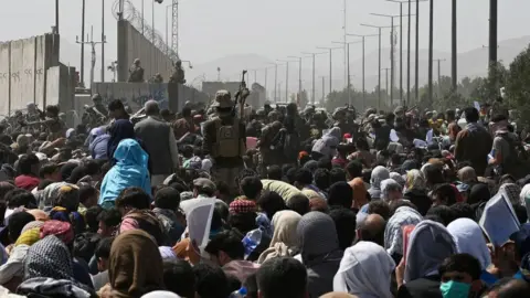 Getty Images Kabul airport