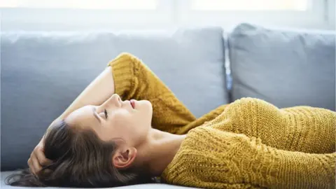 Getty Images Exhausted woman