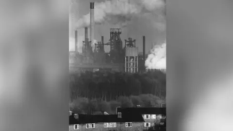 Getty Images Corby steelworks 1978