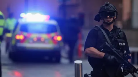 Getty Images Counter terrorism police officer