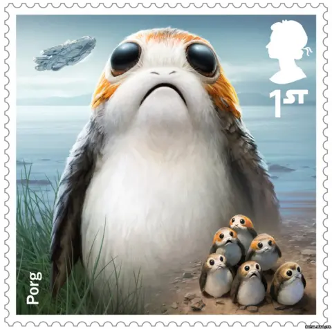 Royal Mail/PA Porg