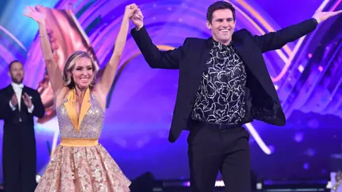 Getty Kevin Kilbane and Brianne Delcourt