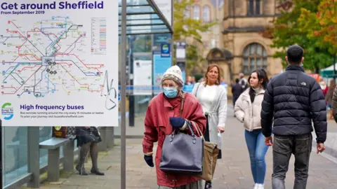 Getty Images Street scene in Sheffield