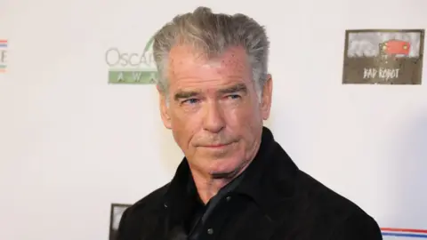 Getty Images Brosnan at an event in Hollywood