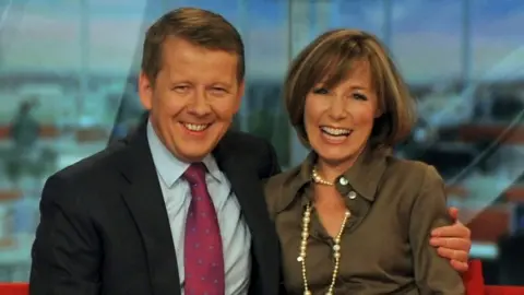 Bill Turnbull and Sian Williams on the BBC Breakfast sofa