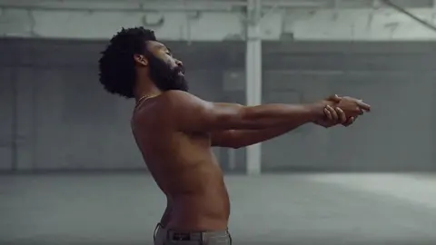 Childish Gambino/YouTube A still from the Childish Gambino video