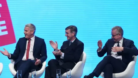 PA Media Steve Barclay, Jacob Rees-Mogg and Michael Gove