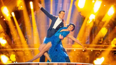 Guy Levy/BBC Emma Barton and Anton Du Beke