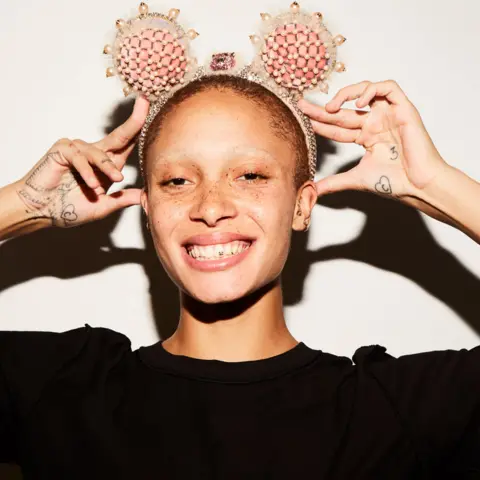 Children in Need Gucci modelled by Adwoa Aboah