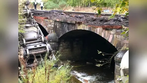 Network Rail Train crash in Carlisle