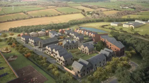 Cornwall Council Langarth artists impression